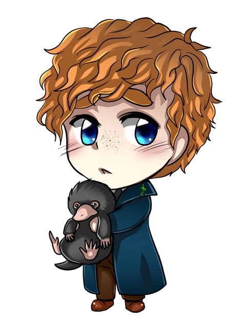 Newt Scamander Chibi by Yunuyei on DeviantArt