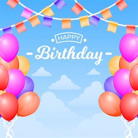 Premium Vector | Happy birthday greeting card in flat design | Happy birthday greeting card ...