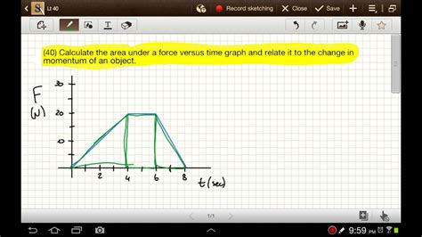 How to Calculate Impulse Using a Force vs. Time Graph - YouTube