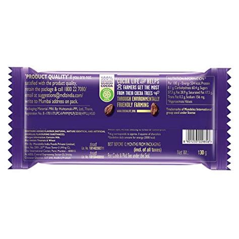 Cadbury Dairy Milk Chocolate Bar, 126g (Pack of 5) | Price History