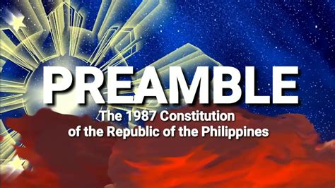 PREAMBLE - The 1987 Constitution of the Republic of the Philippines ...