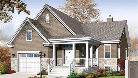 Bi-Level House Plans, Split-Entry & Raised Home Designs by THD