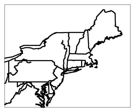 Printable Blank Us Map With State Outlines - ClipArt Best