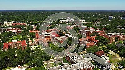 Aerial Drone Video FSU Florida State University Campus Tallahassee ...