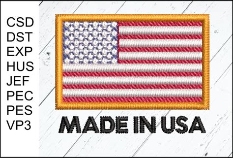 Made in USA Flag · Creative Fabrica