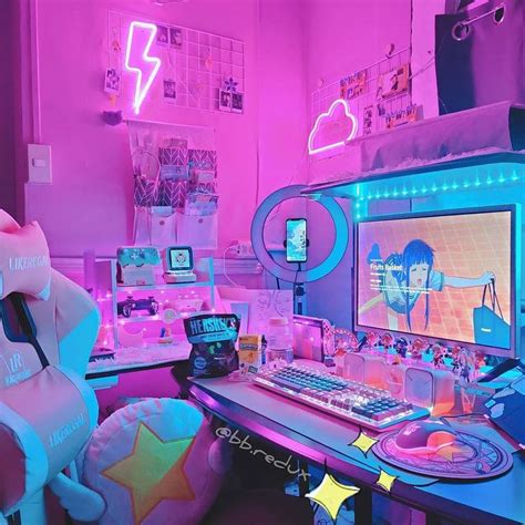 Girly Setups 👾 on Instagram: “it looks so good! 💕💕 ♡´･ᴗ･`♡ Follow @bb.redux . . . #kawaii #cute ...