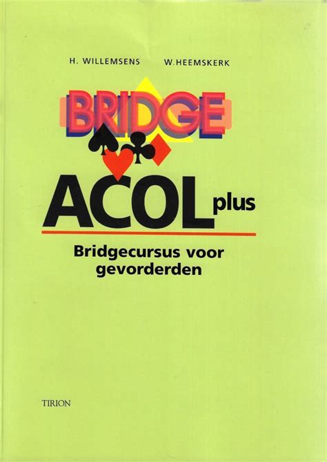 Bridge Acol plus - Bridgecursus voor gevorderden