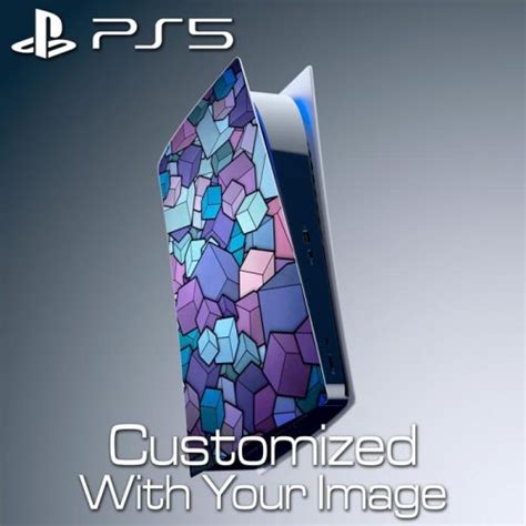 Custom PS5 Console Skin – Left Plate (Disc Edition) – FlamingToast