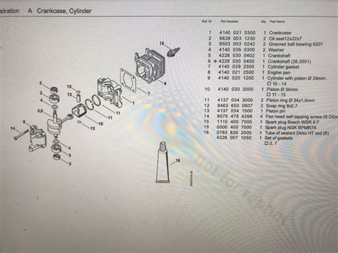 Stihl HS45 workshop manual. 34mm bore. | MIG Welding Forum