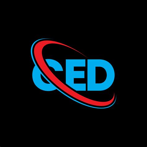 logotipo de ced. letra cedida. diseño del logotipo de la letra ced ...