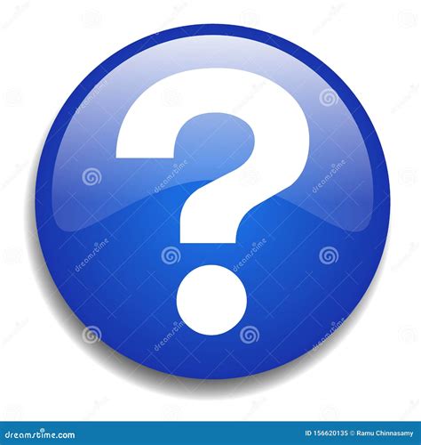 Question mark blue stock vector. Illustration of problem - 156620135