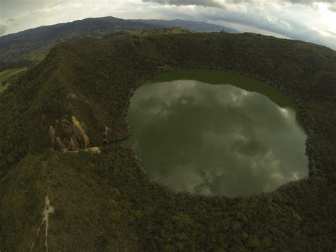 Laguna de Guatavita, Cundinamarca, Colombia - Drone Photography