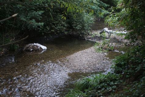 View of the Ravensbourne flowing through... © Robert Lamb cc-by-sa/2.0 ...