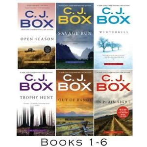 JOE PICKETT Detective Series by CJ Box Collection Set of Paperback Books 1-6 9780399576607 | eBay