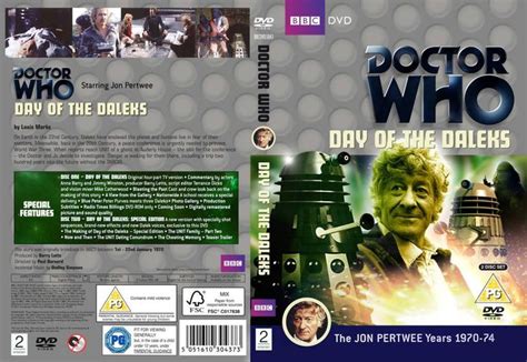 Day of the Daleks | Doctor who dvd, Dvd covers, Jon pertwee