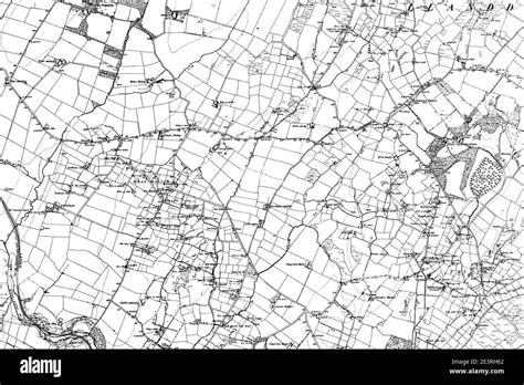 Map of Anglesey OS Map name 013-SE, Ordnance Survey, 1888-1891 Stock ...