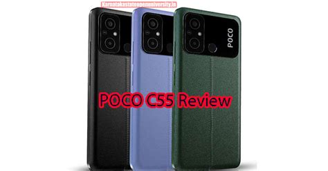 POCO C55 Review 2024 A Budget Phone That Ticks Most Boxes