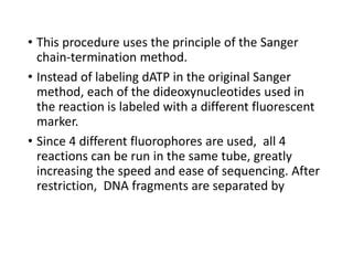 Genome sequencing | PPT | Free Download