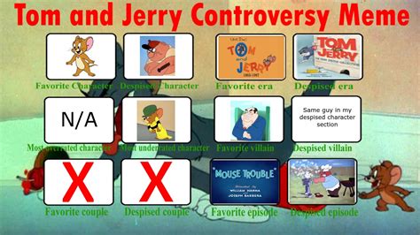 My Own Tom and Jerry Controversy Meme by BriceGum138 on DeviantArt