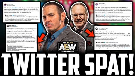 AEW Matt Hardy & Jim Cornette TWITTER SHOOT! | CM Punk Current AEW ...