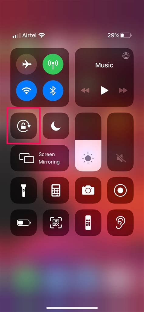 How to Lock Screen Orientation on iPhone & iPad with iOS 17 / iPadOS 17