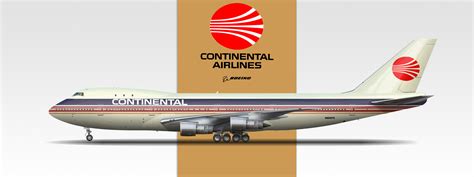 Continental Airlines 747-143 - Real Life Liveries - Gallery - Airline ...