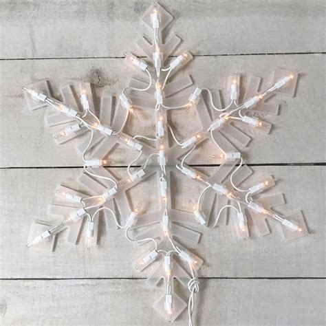 Snowflake Novelty Window Light