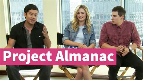 Project Almanac Interview! | Project almanac, Allen evangelista, Actresses