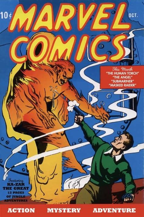 Comics Comics Comics |The History of Marvel - The Adventure Begins