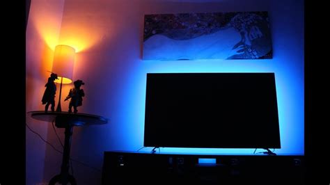 How to install LED light strips behind TV (USB LED STRIP FOR TV) - YouTube