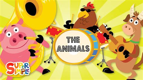 The Animals On The Farm | Animals and Farm Song for Kids | Super Simple Songs - YouTube