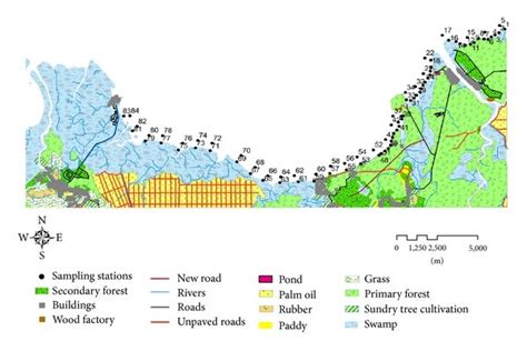 Map representing the location of the (a) study area in Lawas, Sarawak,... | Download Scientific ...