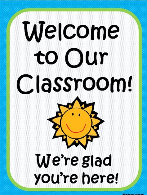 Free Welcome Classroom Cliparts, Download Free Welcome Classroom ...