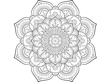 Buddhist Mandala Coloring Pages at GetColorings.com | Free printable ...