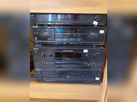 Sony stereo system with remote. Powered on. - Northern Kentucky Auction ...