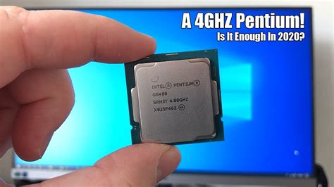 The 4GHz Pentium G6400 Review - Is It Worth It? - YouTube