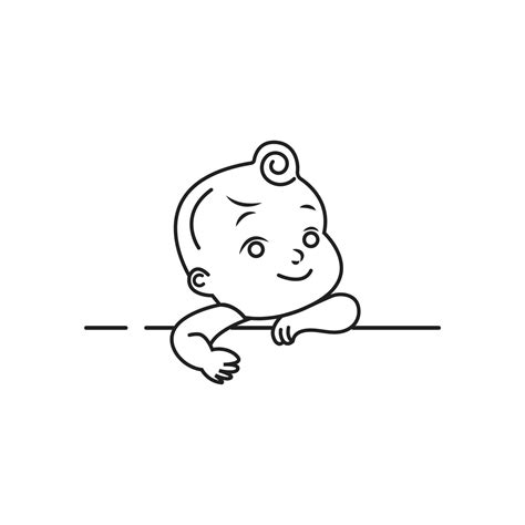 baby logo vector 5294738 Vector Art at Vecteezy