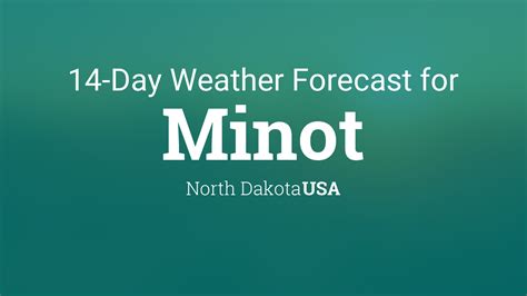 Minot, North Dakota, USA 14 day weather forecast