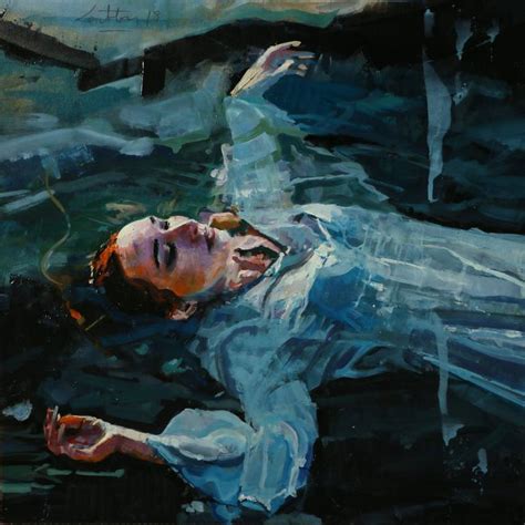 The Death of Ophelia Painting by Marco Ortolan | Saatchi Art