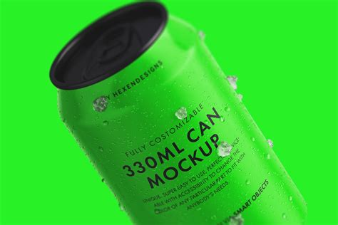 330ml Can Mockup | Product Mockups ~ Creative Market