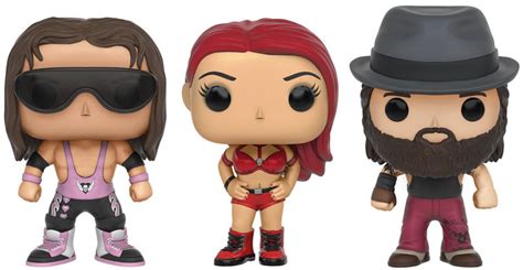 New WWE POP Vinyl Figures Coming Soon Bret Hart Bray Wyatt Seth Rollins Kevin Owens and Eva ...