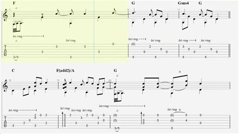 Your song guitar tab fingerstyle - ergobopqe