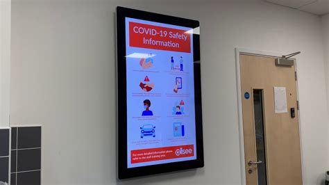 Android Advertising Displays - COVID-19 Posters & Internal Communications - YouTube