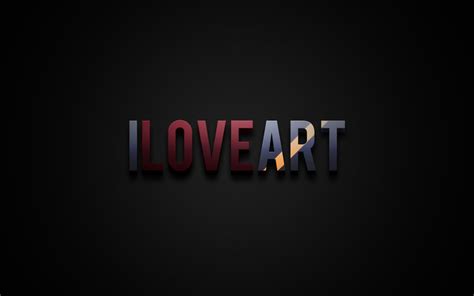 I Love Art Wallpaper by DirTek on DeviantArt