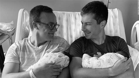 Pete Buttigieg and his husband Chasten announce the birth of their ...