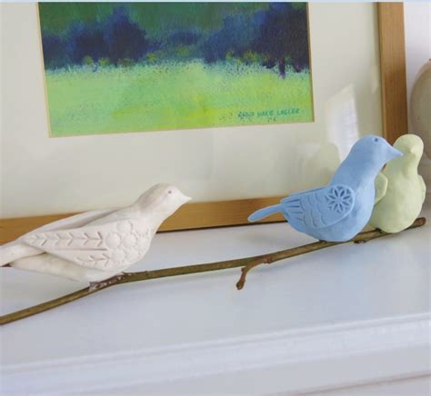 DIY Craft Tutorial: How to Make Decorative Clay Birds - FeltMagnet