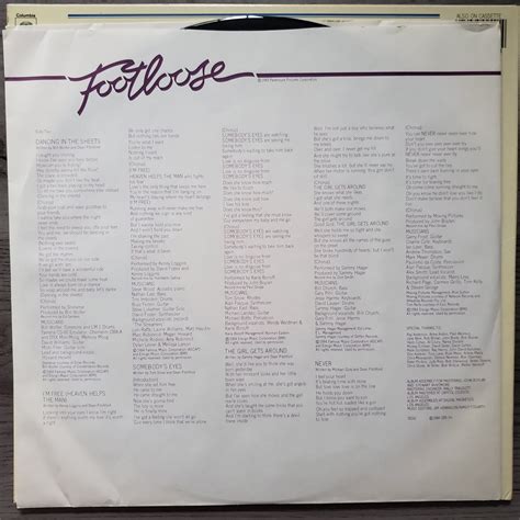 “Footloose – Soundtrack” by Various Artist – Vinot Records