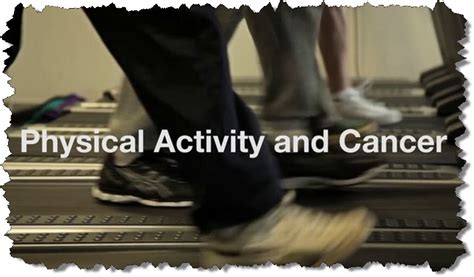 Exercise for Cancer Prevention | Just Say No To Cancer