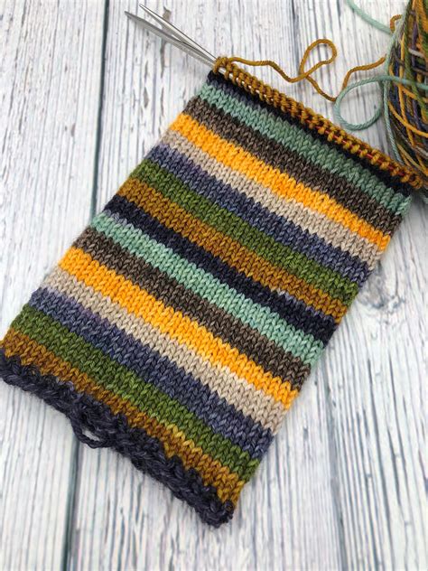 Hand Dyed Self Striping Sock Yarn | Etsy