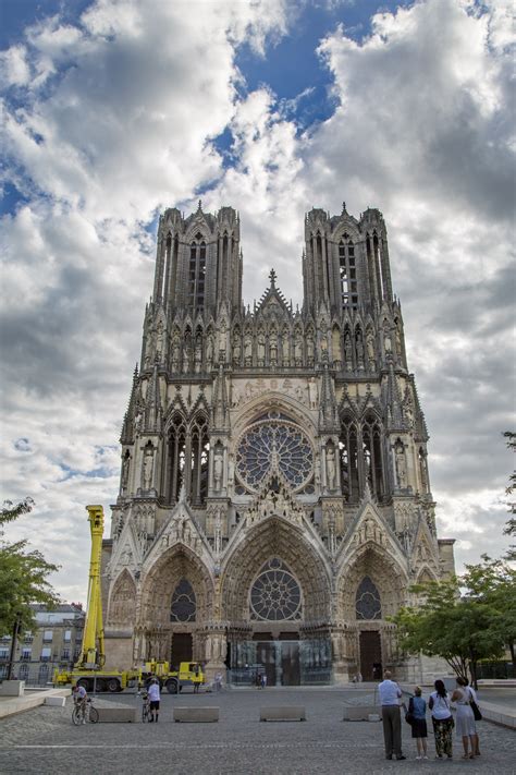 Cattedrale di Notre Dame a Reims Immagine gratis - Public Domain Pictures